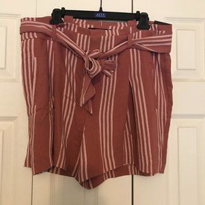 Torrid Paper-bag Tie Waist Midi Flowy Short